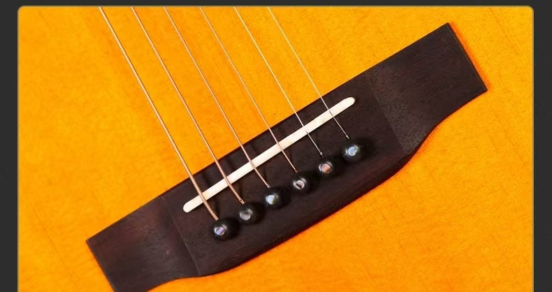 SUOLUN S-600 Eye of Sauron | All-Solid Acoustic Guitar