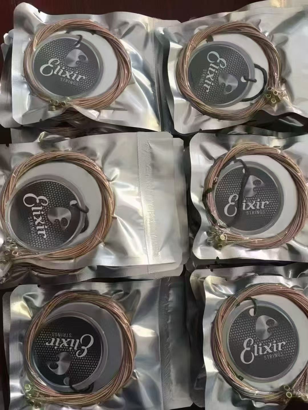 Elixir Guitar Strings Acoustic NANOWEB Coated - Phosphor Bronze Anti-Rust Long Life