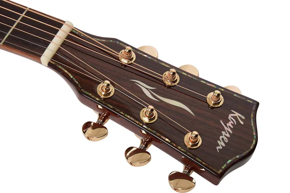 Kaysen K-X810 All-Solid Acoustic Guitar with Armrest